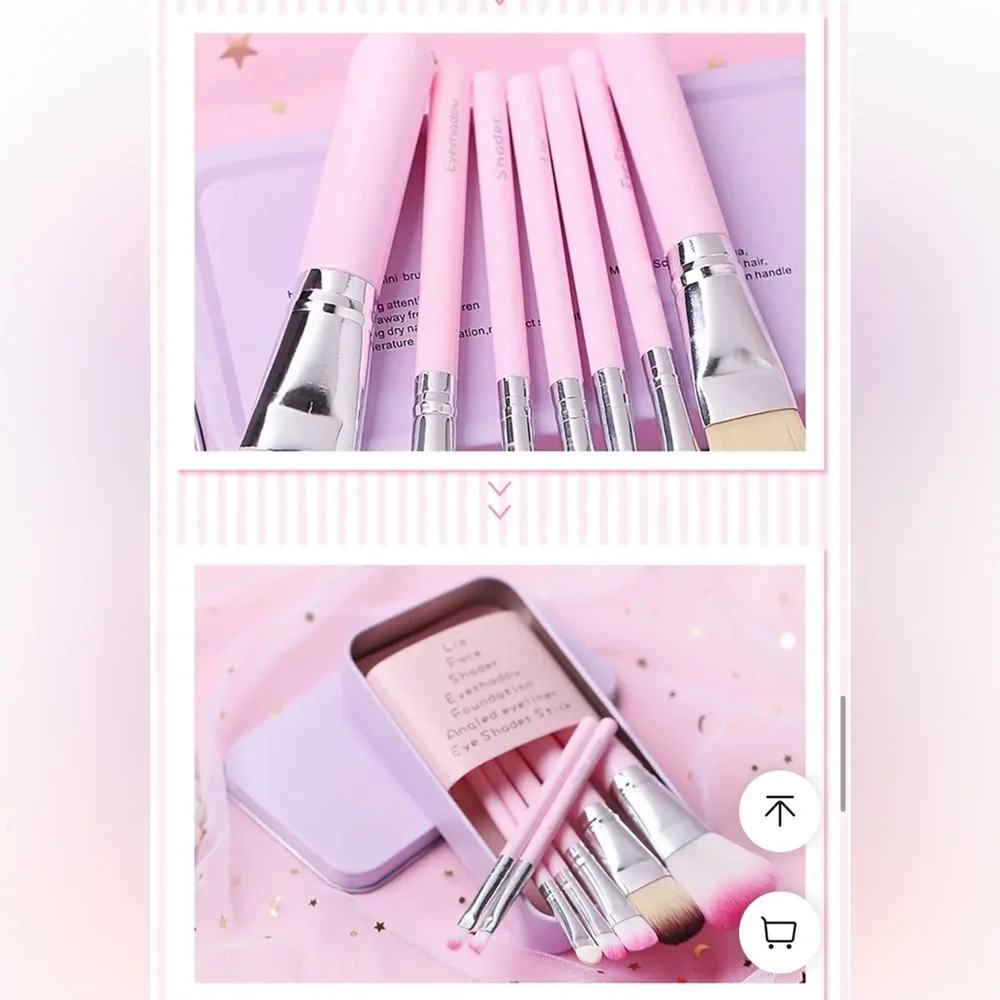 $9 KITTY MAKEUP BRUSH SET. NEW. $9 WHEN BUNDLED WITH 3 OR MORE ITEMS